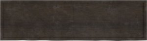vidaXL Blat stołu, ciemnobrązowy, 220x60x(2-4) cm, lite drewno dębowe 4