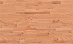 vidaXL Blat do łazienki, 100x60x2,5 cm, lite drewno bukowe 2