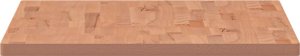 vidaXL Blat do łazienki, 100x60x2,5 cm, lite drewno bukowe 5