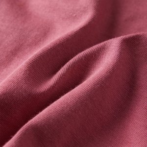 vidaXL Koszulka dziecięca z długimi rękawami, ciemna czerwień, 116 7