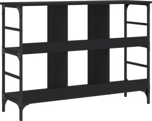 vidaXL Szafka, czarna, 102x32x73,5 cm, materiał drewnopochodny 6