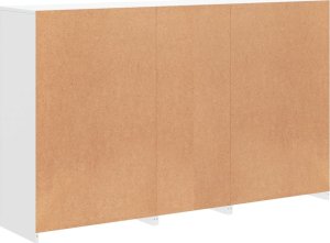 vidaXL Szafka z oświetleniem LED, biała, 162x37x100 cm 8