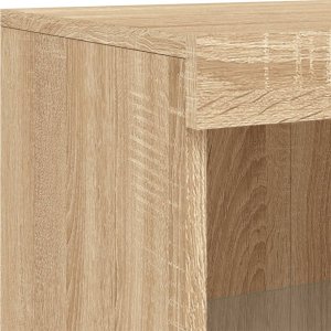vidaXL Szafka z oświetleniem LED, dąb sonoma, 181,5x37x100 cm 12