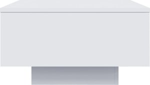 vidaXL Stolik kawowy, biały, 55x55x31 cm, materiał drewnopochodny 5