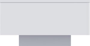 vidaXL Stolik kawowy, biały, 55x55x31 cm, materiał drewnopochodny 6