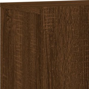 vidaXL Ścienna szafka TV, brązowy dąb, 60x30x41 cm 9