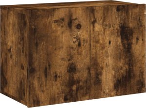 vidaXL Ścienna szafka TV, przydymiony dąb, 60x30x41 cm 2