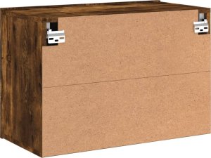 vidaXL Ścienna szafka TV, przydymiony dąb, 60x30x41 cm 8