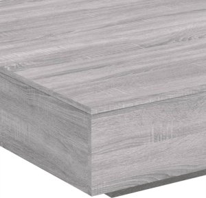 vidaXL Stolik kawowy, szary dąb sonoma, 100x100x31 cm 8