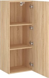 vidaXL Ścienna szafka TV, dąb sonoma, 40,5x30x102 cm 6