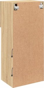 vidaXL Szafka TV z LED, dąb sonoma, 40,5x30x90 cm 11