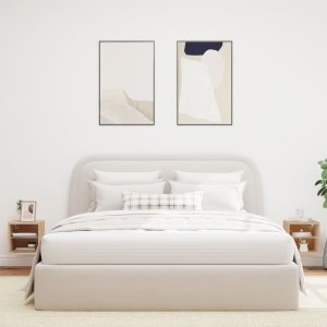 vidaXL Ścienne szafki TV z LED, 2 szt., dąb sonoma, 30x28,5x30 cm 4