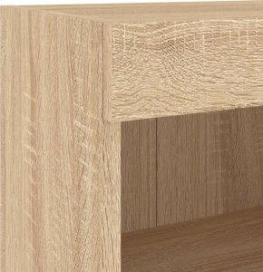 vidaXL 8-częściowy zestaw mebli TV z LED, dąb sonoma 12