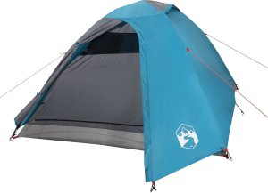 Namiot turystyczny vidaXL Namiot turystyczny, kopułowy, 3-os., niebieski, wodoszczelny 4