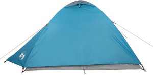 Namiot turystyczny vidaXL Namiot turystyczny, kopułowy, 3-os., niebieski, wodoszczelny 7