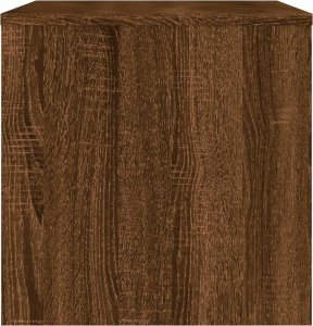 vidaXL Szafka pod telewizor, brązowy dąb, 80x40x40 cm 5