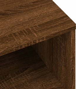 vidaXL Szafka pod telewizor, brązowy dąb, 80x40x40 cm 7