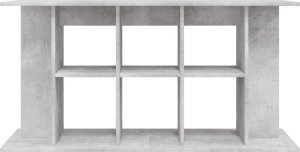 vidaXL Szafka pod akwarium, szarość betonu, 120x40x60 cm 4