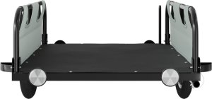 vidaXL Przyczepka rowerowa, szara, tkanina Oxford i żelazo 5