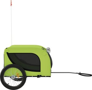 vidaXL Przyczepka rowerowa dla zwierząt, tkanina Oxford i żelazo 5