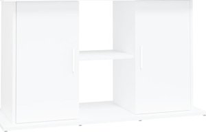 vidaXL Szafka pod akwarium, biała, 101x41x58 cm 2