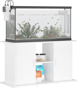 vidaXL Szafka pod akwarium, biała, 101x41x58 cm 3