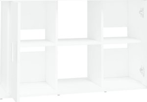 vidaXL Szafka pod akwarium, biała, 101x41x58 cm 6