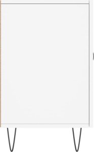 vidaXL Komoda, biała, 100x36x60 cm, materiał drewnopochodny 7