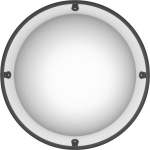 vidaXL Sferyczne lustro drogowe, 1/2 kuli, 40 cm, akryl 4