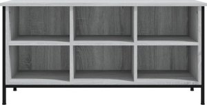 vidaXL Szafka na buty, szary dąb sonoma, 100x35x50 cm 5