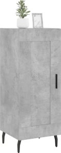 vidaXL Szafka, szarość betonu, 34,5x34x90 cm 3