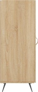 vidaXL Szafka, dąb sonoma, 34,5x34x90 cm 7
