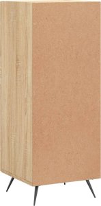 vidaXL Szafka, dąb sonoma, 34,5x34x90 cm 8