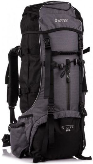 Plecak turystyczny Hi-Tec Plecak ALHAMBRA V-LITE 65L DARK GREY/BLACK 1