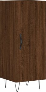 vidaXL Szafka, brązowy dąb, 34,5x34x90 cm 2