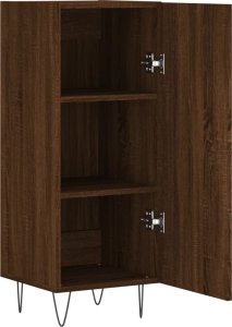 vidaXL Szafka, brązowy dąb, 34,5x34x90 cm 6