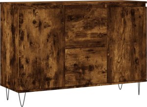 vidaXL Szafka, przydymiony dąb, 104x35x70 cm 2