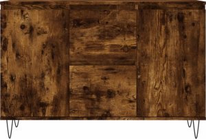 vidaXL Szafka, przydymiony dąb, 104x35x70 cm 5