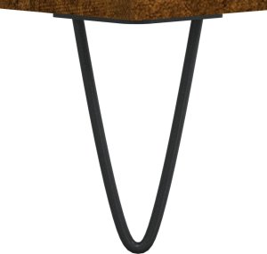 vidaXL Szafka, przydymiony dąb, 104x35x70 cm 9