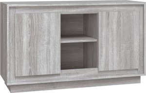 vidaXL Szafka, szary dąb sonoma, 102x35x60 cm, materiał drewnopochodny 2