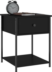 vidaXL Stoliki nocne, 2 szt., czarne, 44x45x58 cm 4