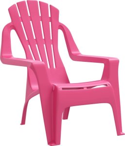 vidaXL Krzesła ogrodowe dla dzieci, 2 szt., różowe, 37x34x44 cm, PP 3