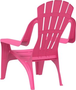 vidaXL Krzesła ogrodowe dla dzieci, 2 szt., różowe, 37x34x44 cm, PP 6