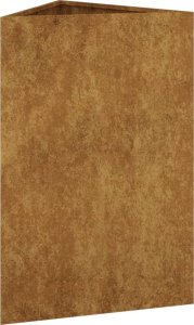 vidaXL Donica ogrodowa, 50x43x75 cm, stal kortenowska 3