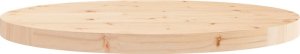 vidaXL Blat do stołu, okrągły, 60x3 cm, lite drewno sosnowe 4