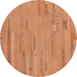 vidaXL Blat do stołu, 70x1,5 cm, okrągły, lite drewno bukowe 2