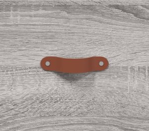 vidaXL Witrynka szary dąb sonoma 69,5x34x180cm materiał drewnopochodny 9