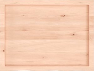 vidaXL Blat do łazienki, 80x60x(2-4) cm, surowe, lite drewno 4
