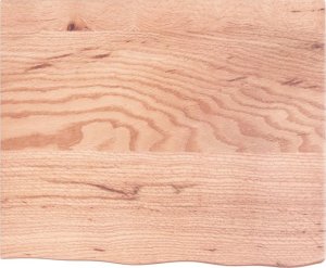 vidaXL Blat do stołu, jasnobrązowy, 60x50x(2-6)cm, lite drewno dębowe 3
