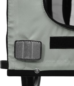 vidaXL Przyczepka rowerowa dla zwierząt, tkanina Oxford i żelazo 11